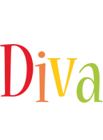 Diva birthday logo