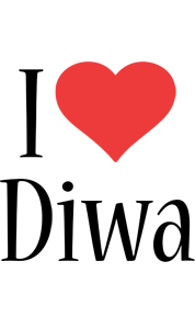 Diwa i-love logo