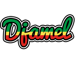 Djamel african logo
