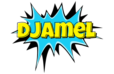 Djamel amazing logo