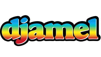 Djamel color logo