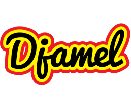 Djamel flaming logo