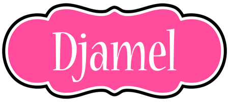 Djamel invitation logo