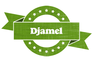 Djamel natural logo