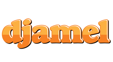 Djamel orange logo