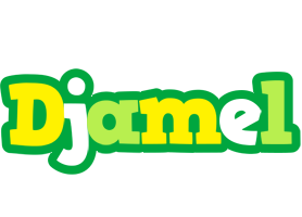 Djamel soccer logo