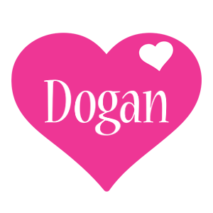 Dogan love-heart logo