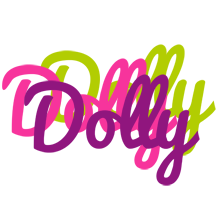 Dolly flowers logo