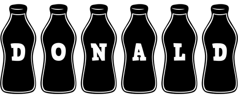 Donald bottle logo