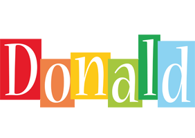 Donald colors logo