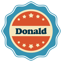 Donald labels logo