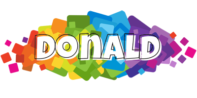 Donald pixels logo