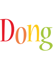 Dong birthday logo