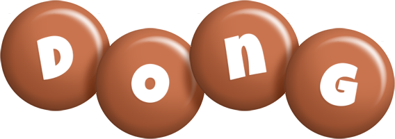 Dong candy-brown logo