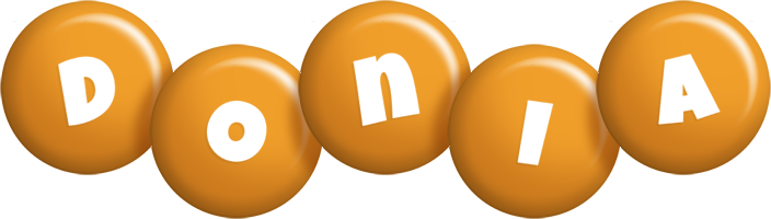Donia candy-orange logo