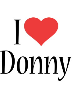 Donny i-love logo