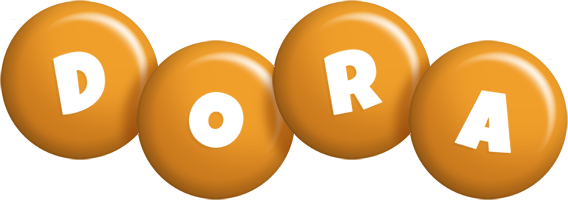 Dora candy-orange logo