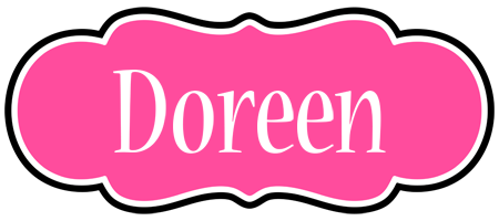 Doreen invitation logo