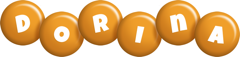 Dorina candy-orange logo