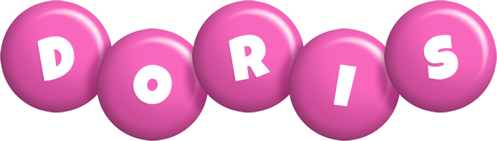 Doris candy-pink logo