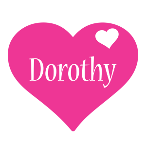Dorothy love-heart logo