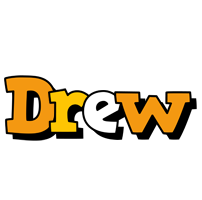 Drew cartoon logo