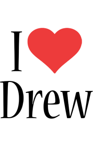 Drew i-love logo