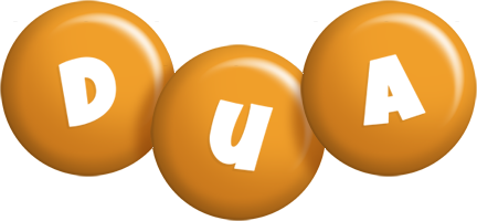 Dua candy-orange logo