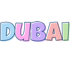 Dubai pastel logo