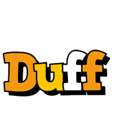 Duff cartoon logo