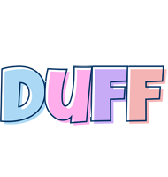 Duff pastel logo