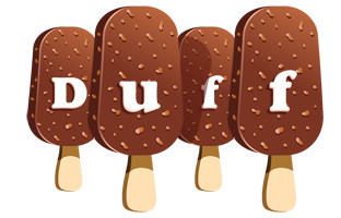Duff pinup logo