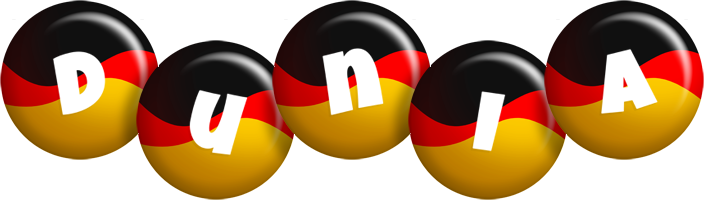 Dunia german logo