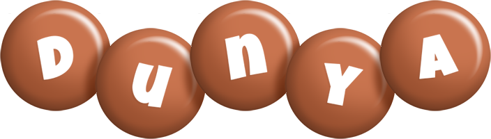 Dunya candy-brown logo