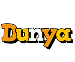 Dunya cartoon logo