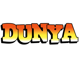 Dunya sunset logo