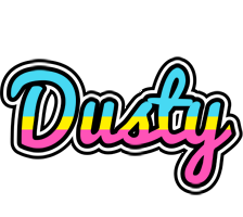 Dusty circus logo