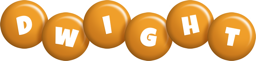 Dwight candy-orange logo