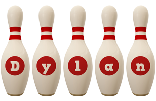 Dylan bowling-pin logo
