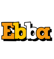 Ebba cartoon logo