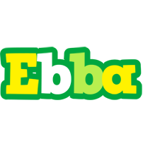 Ebba soccer logo