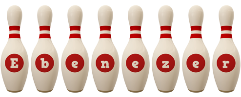 Ebenezer bowling-pin logo