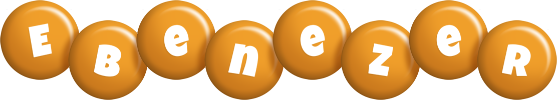 Ebenezer candy-orange logo