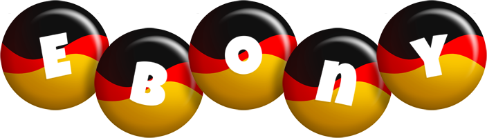 Ebony german logo
