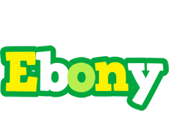 Ebony soccer logo