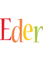Eder birthday logo