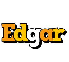Edgar cartoon logo