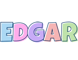 Edgar pastel logo
