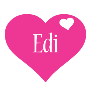Edi love-heart logo