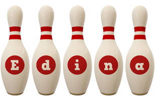 Edina bowling-pin logo